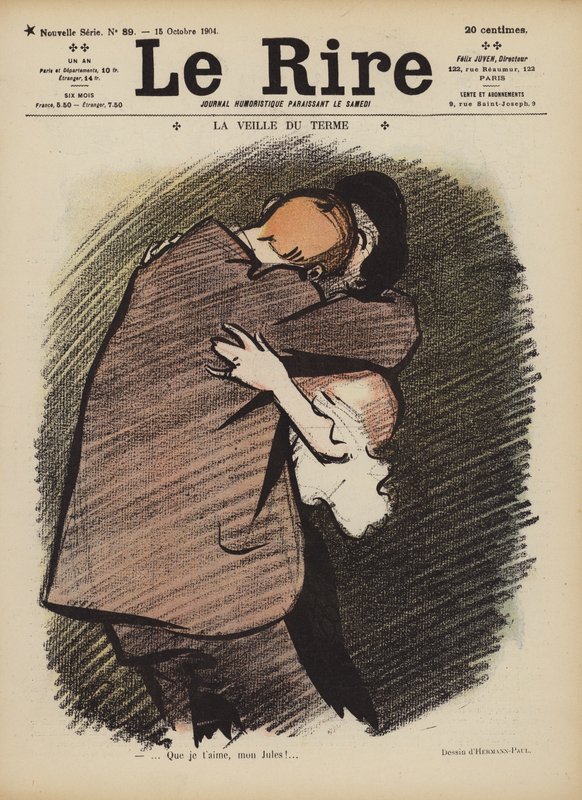 Illustrasjon for Le Rire av Rene George Hermann Paul