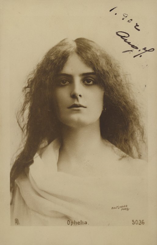 Ophelia av Reutlinger Studio
