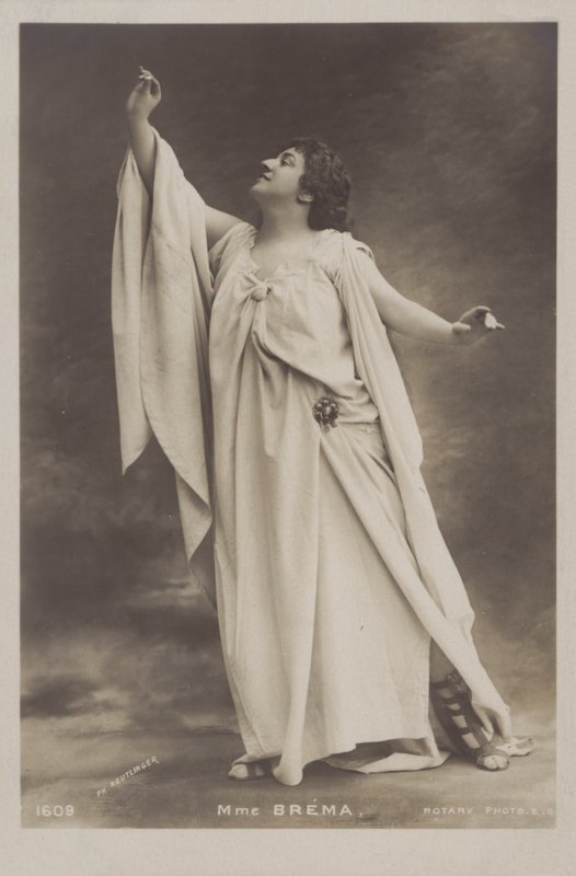 Marie Bremen , engelsk mezzosopransanger av Reutlinger Studio