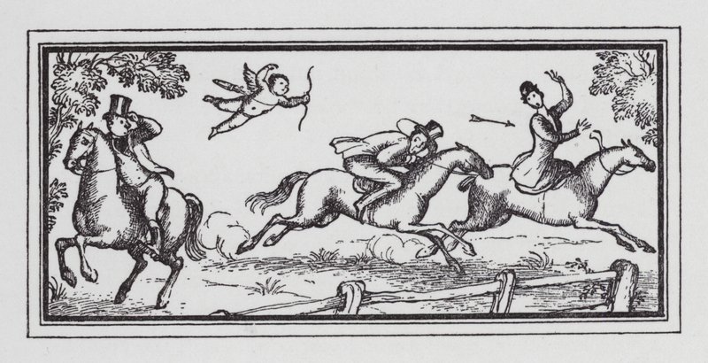 Revejakt (litho) av Rex (after) Whistler