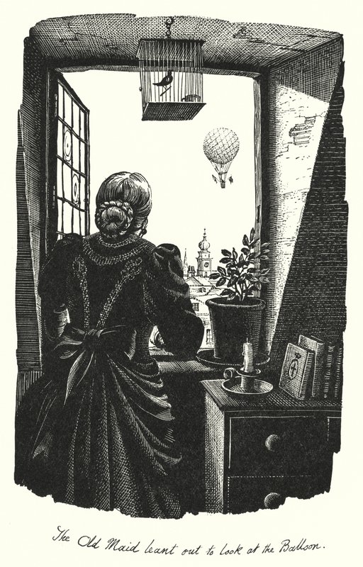 HC Andersen: Flaskehalsen (litho) av Rex (after) Whistler