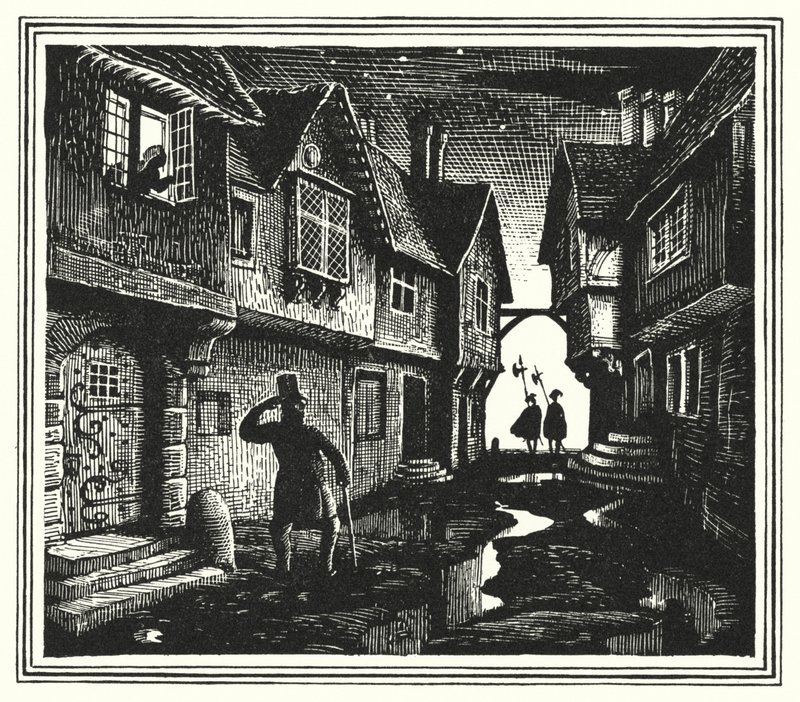 Hans Christian Andersen: The Galoshes Of Fortune (litho) av Rex (after) Whistler