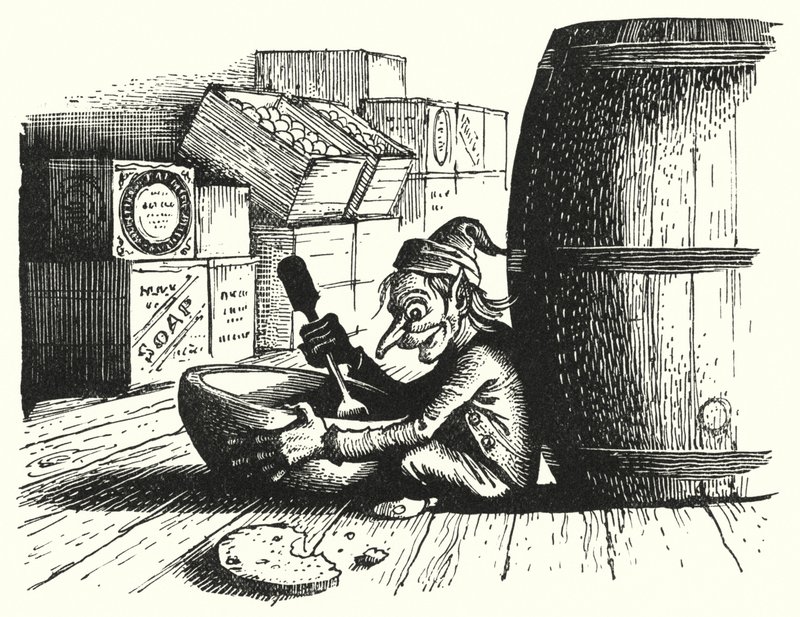 Hans Christian Andersen: The Goblin And The Huckster (litho) av Rex (after) Whistler