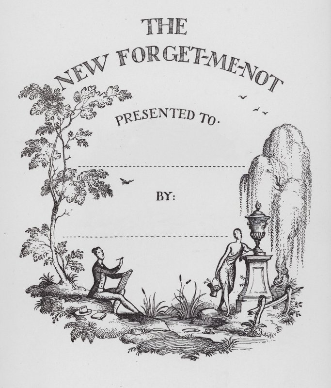The New Forget-Me-Not … Presentert for … Av (litho) av Rex (after) Whistler