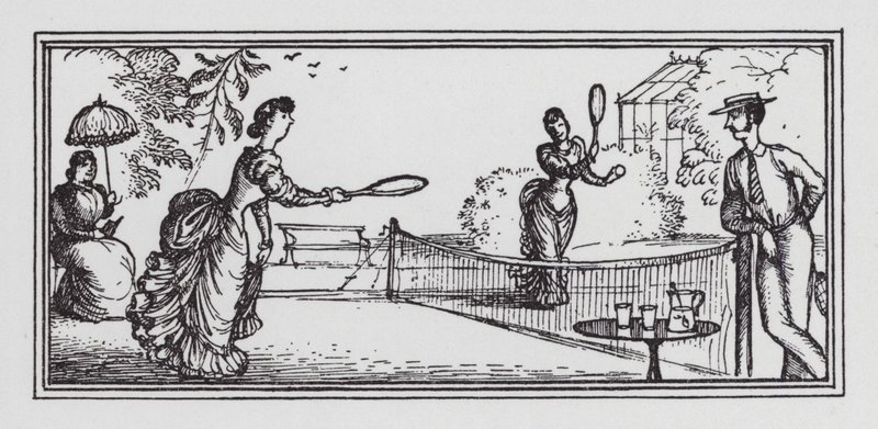 Wimbledon (litho) av Rex (after) Whistler