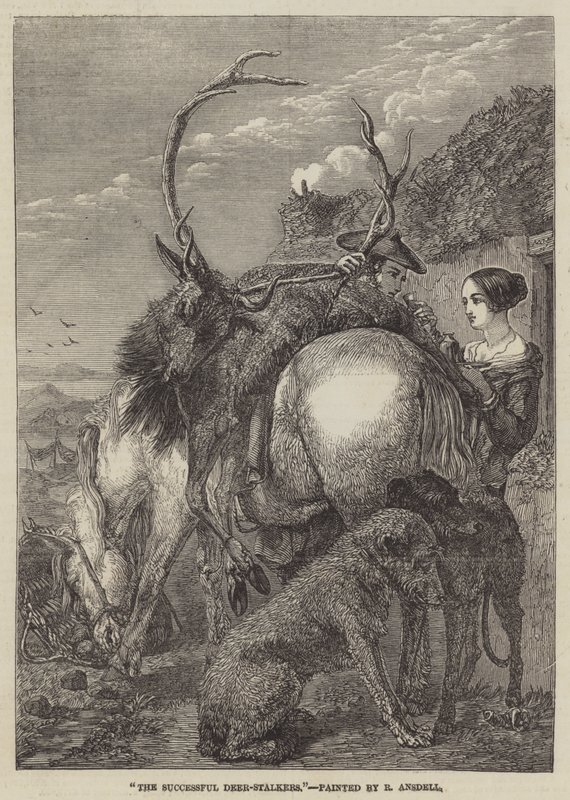 De vellykkede Deer-Stalkers av Richard Ansdell