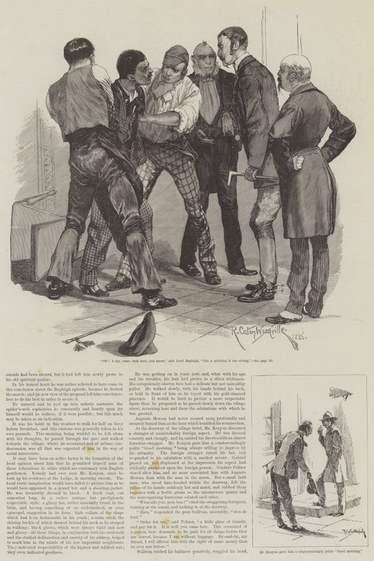 Cynic Fortune, A Tale of a Man with a Conscience, av David Christie Murray av Richard Caton Woodville junior