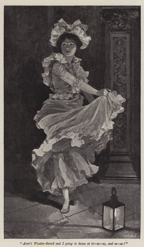 Illustrasjon for A Colonel of The Empire, av Emily Lawless av Richard Caton Woodville junior