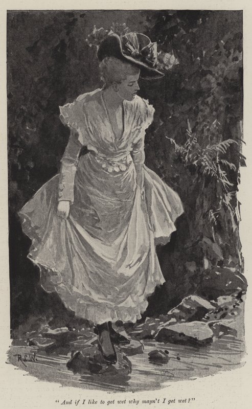 Illustrasjon for A Colonel of The Empire, av Emily Lawless av Richard Caton Woodville junior