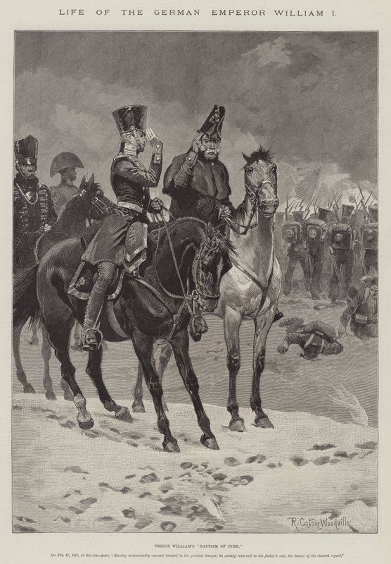 Livet til den tyske keiseren William I av Richard Caton Woodville junior