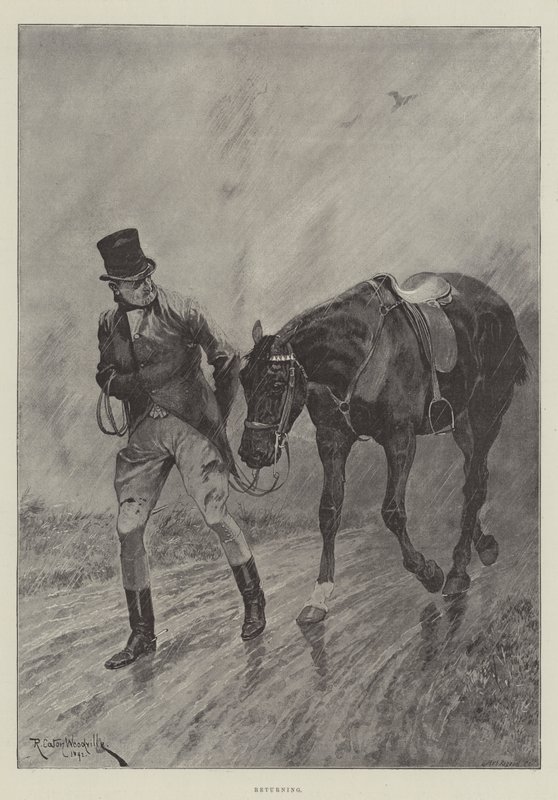 Returnerer av Richard Caton Woodville junior