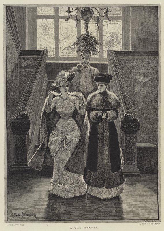 Rival Belles av Richard Caton Woodville junior