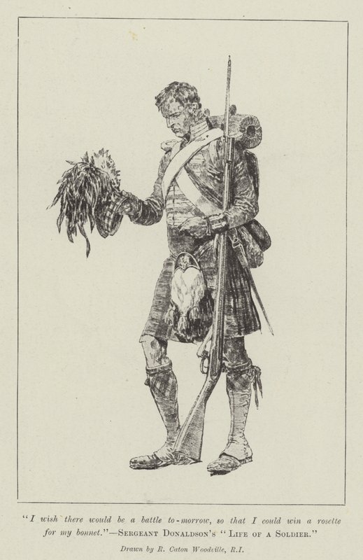 Sersjant Donaldsons Life of a Soldier av Richard Caton Woodville junior