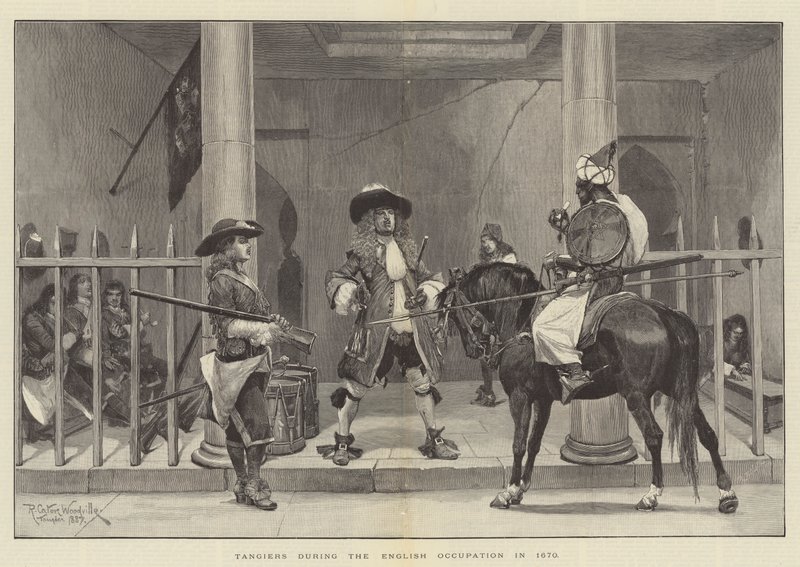 Tanger under den engelske okkupasjonen i 1670 av Richard Caton Woodville junior