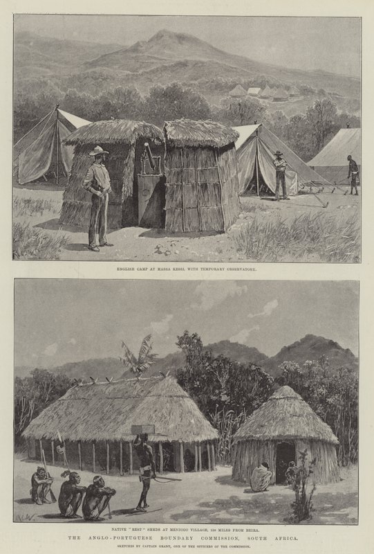 Den anglo-portugisiske grensekommisjonen, Sør-Afrika av Richard Caton Woodville junior