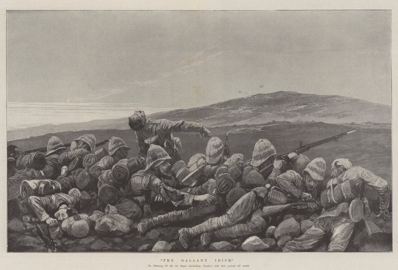 De galante irerne av Richard Caton Woodville junior