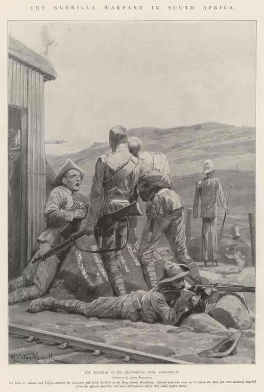 Geriljakrigføringen i Sør-Afrika av Richard Caton Woodville junior