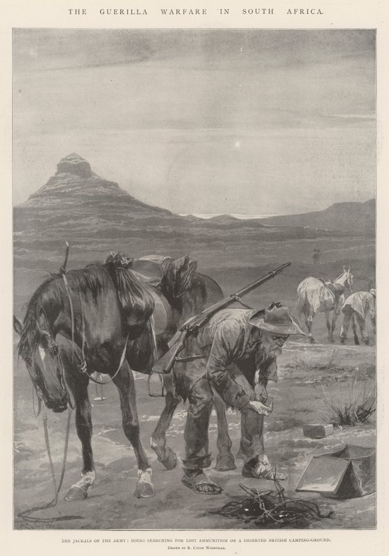 Geriljakrigføringen i Sør-Afrika av Richard Caton Woodville junior