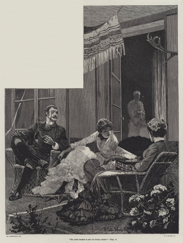They Were Married, av Walter Besant og James Rice av Richard Caton Woodville junior
