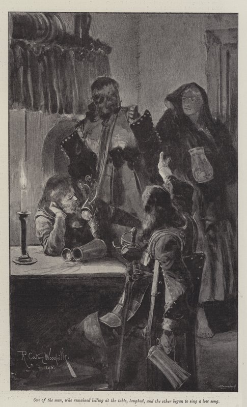Under den røde kappen, av Stanley J Weyman av Richard Caton Woodville junior