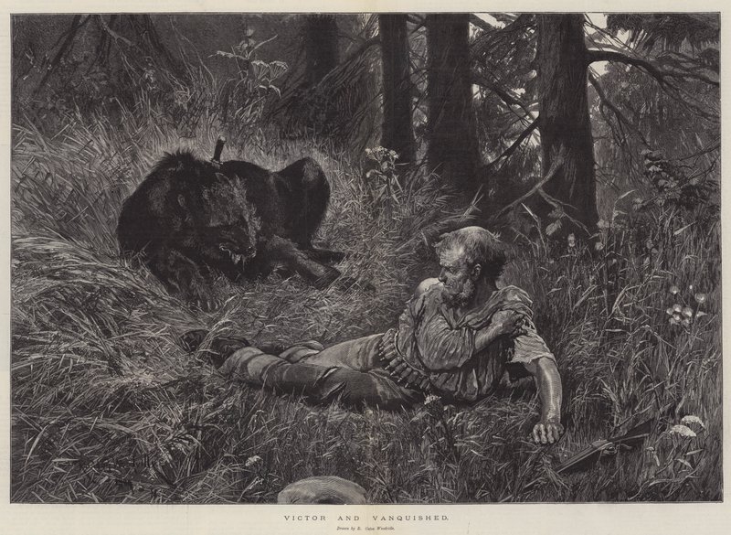 Victor og Vanquished av Richard Caton Woodville junior