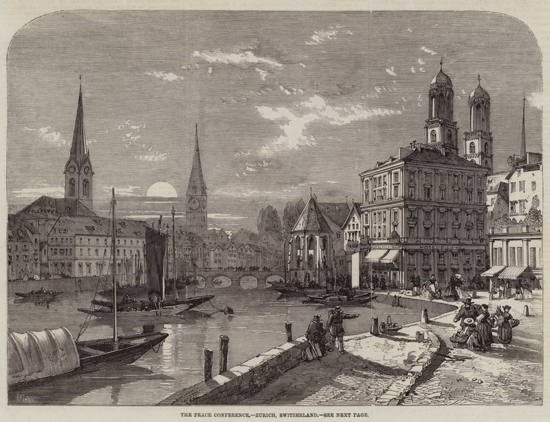 Fredskonferansen, Zürich, Sveits av Richard Principal Leitch