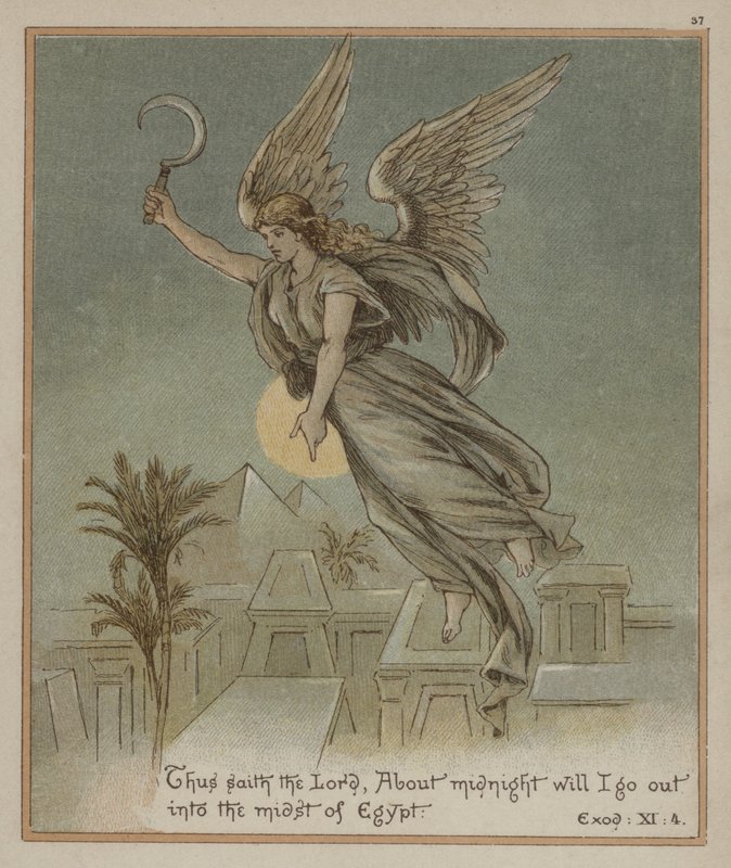 ødeleggelsens engel i Egypt av Richard Andre