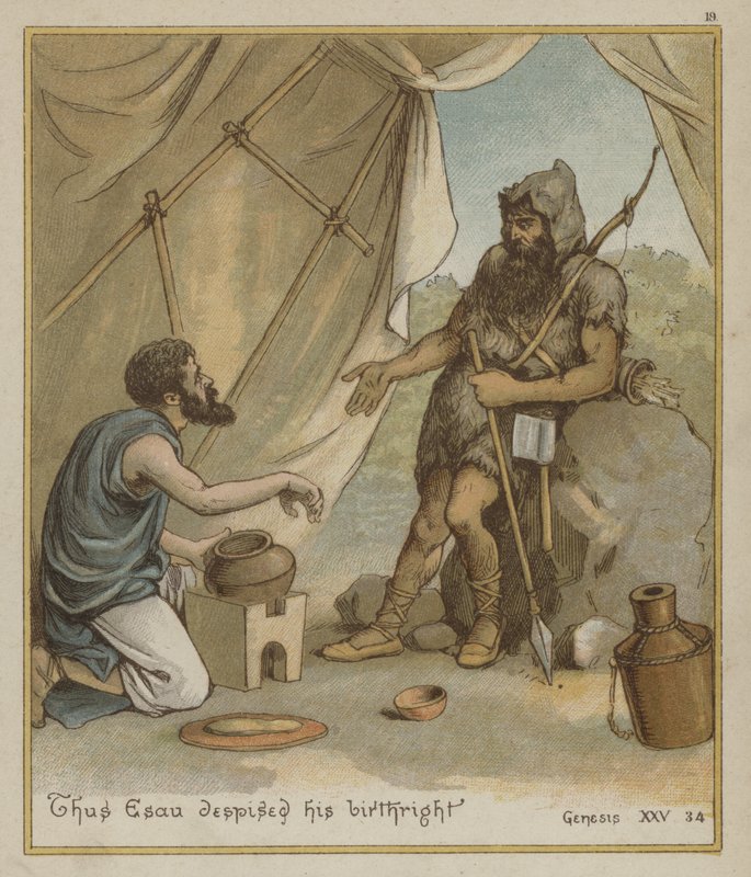 Derfor foraktet Esau hans førstefødselsrett av Richard Andre