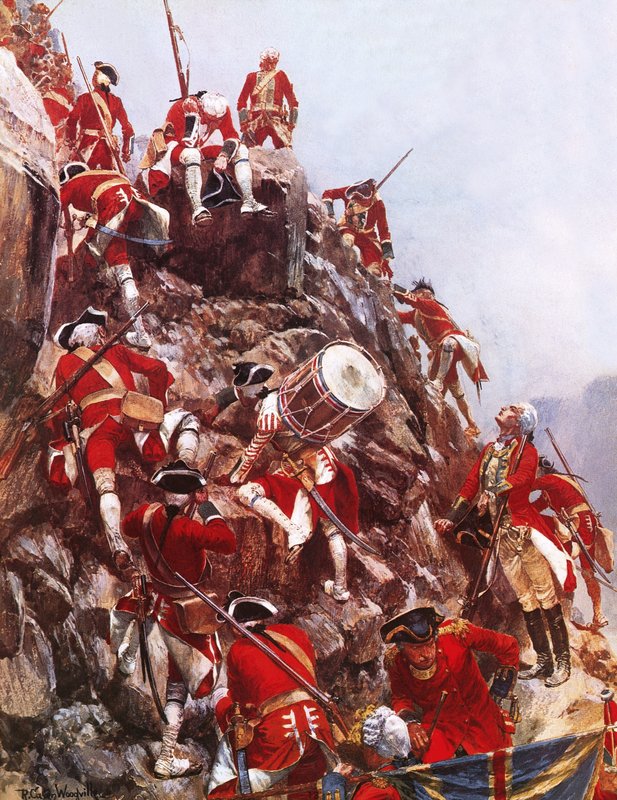Skalering av Abrahams høyder av Richard Caton Woodville