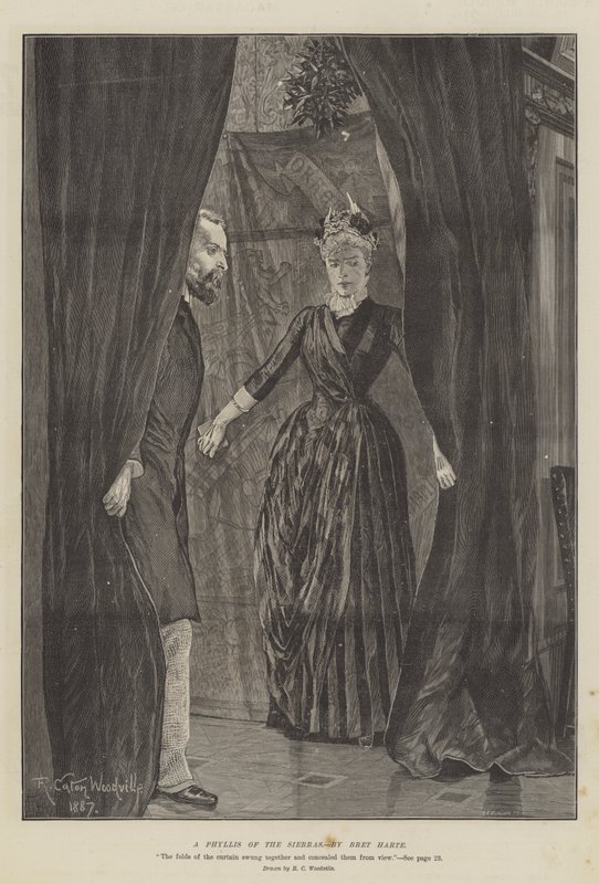 A Phyllis of the Sierras, av Bret Harte av Richard Caton Woodville junior