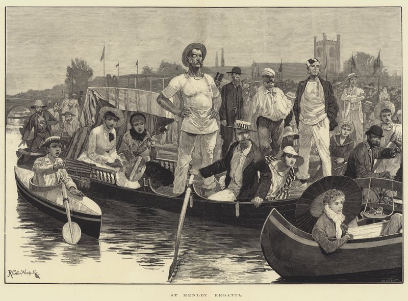 På Henley Regatta av Richard Caton Woodville junior
