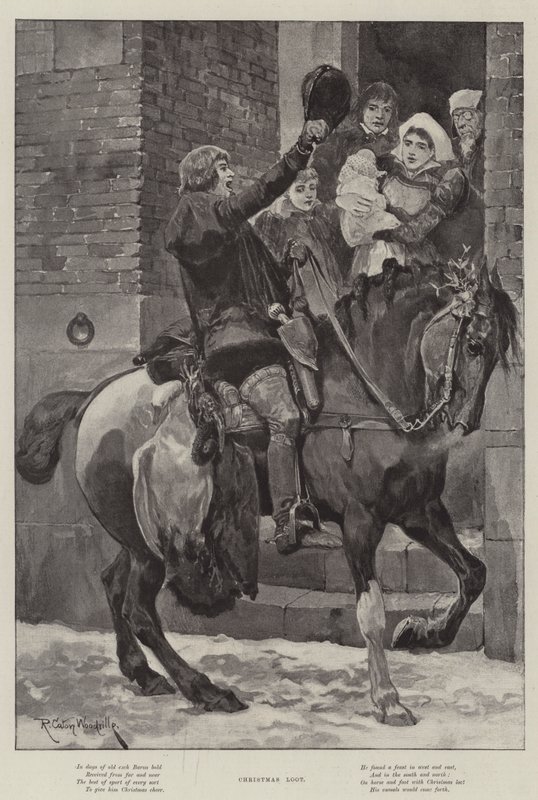 Julebytte av Richard Caton Woodville junior
