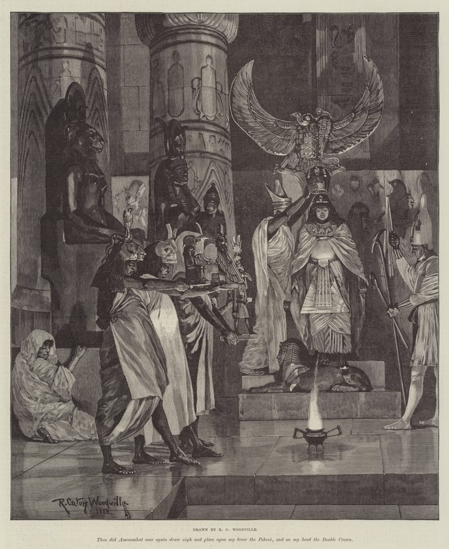 Cleopatra, av H Rider Haggard av Richard Caton Woodville junior
