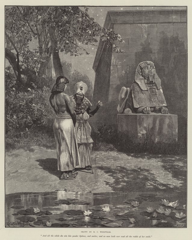 Cleopatra, av H Rider Haggard av Richard Caton Woodville junior