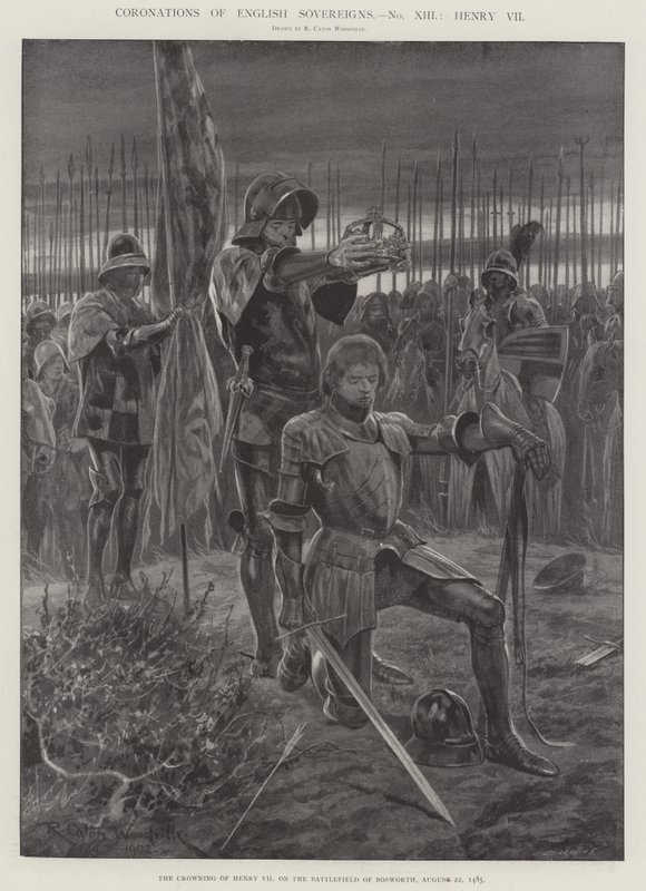Kroningene av engelske suverene, Henry VII av Richard Caton Woodville junior