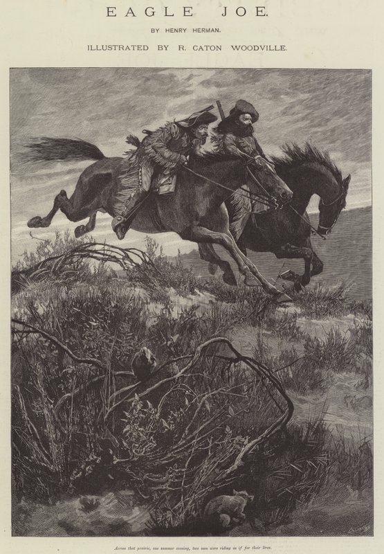 Eagle Joe, av Henry Herman av Richard Caton Woodville junior
