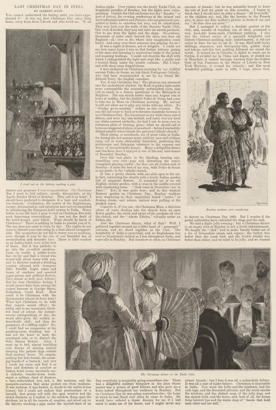 Siste juledag i India av Richard Caton Woodville junior