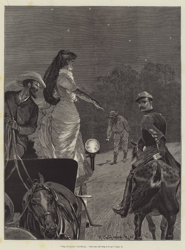 Maruja, av Bret Harte av Richard Caton Woodville junior