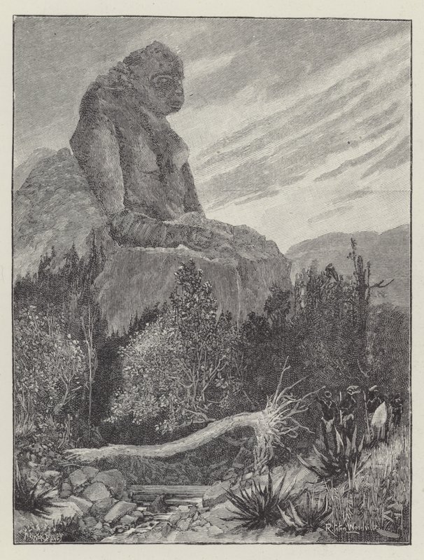 Nada the Lily, av H Rider Haggard av Richard Caton Woodville junior