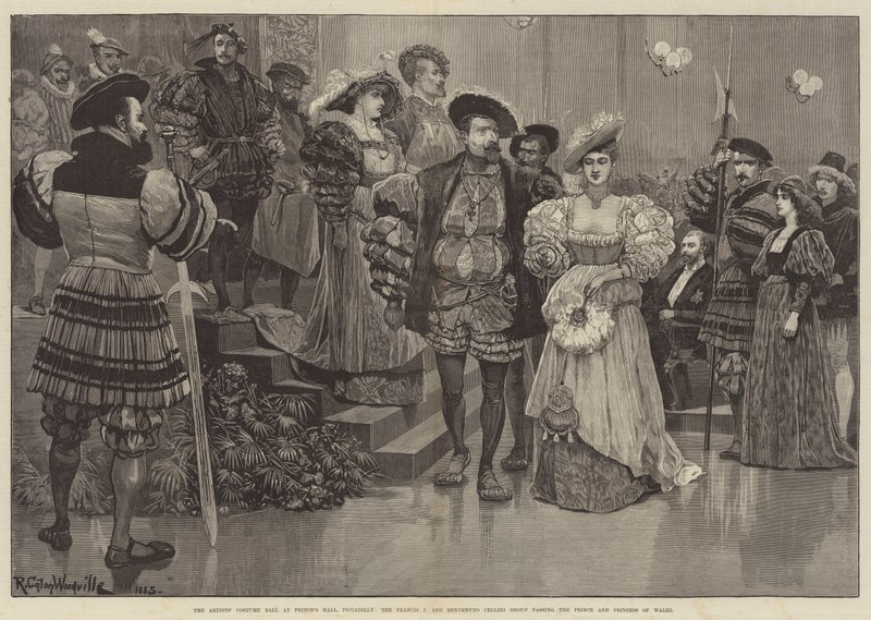Kunstnerens kostymeball i Prince
