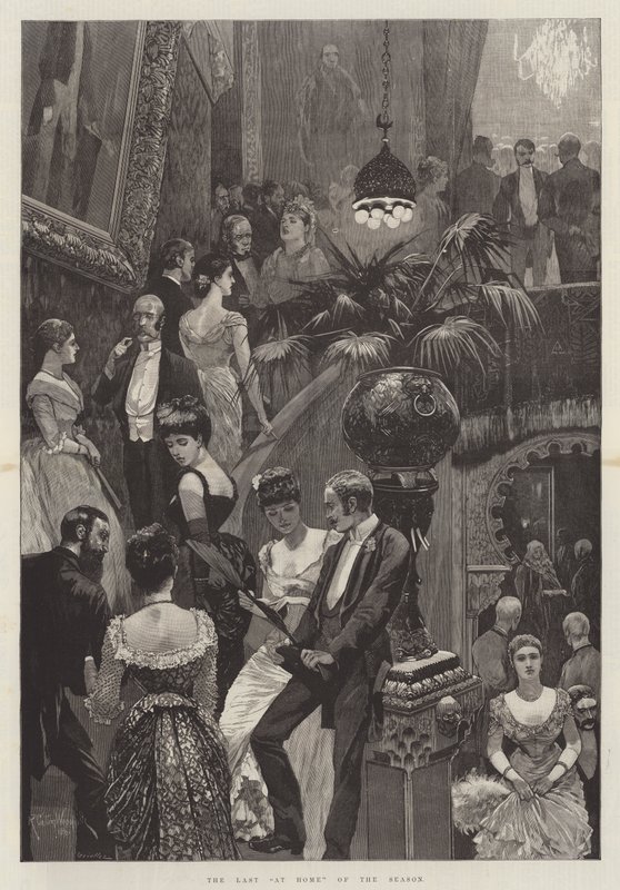 Sesongens siste hjemme av Richard Caton Woodville junior