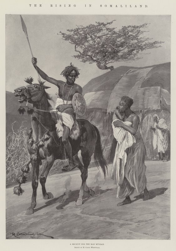 The Rising i Somaliland av Richard Caton Woodville junior