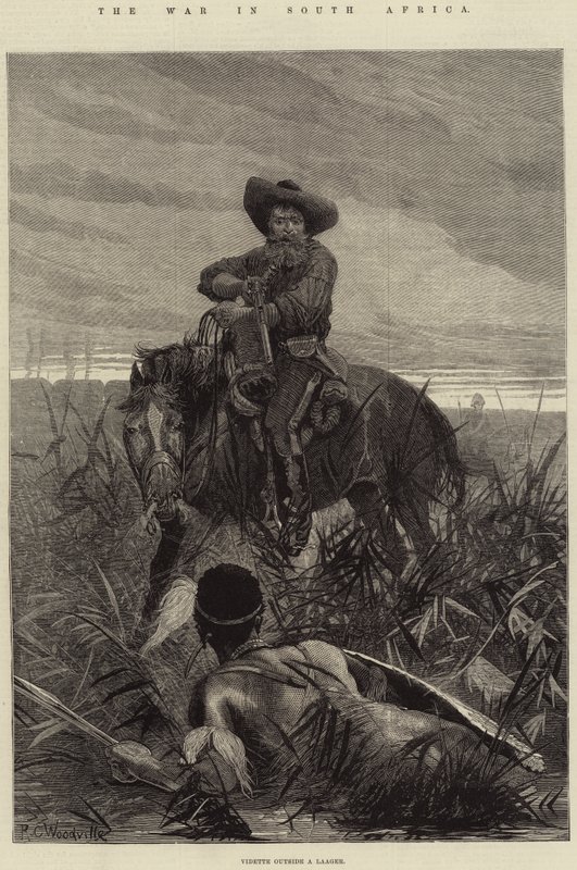 Krigen i Sør-Afrika av Richard Caton Woodville junior