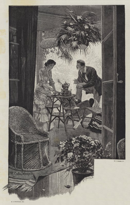 They Were Married, av Walter Besant og James Rice av Richard Caton Woodville junior