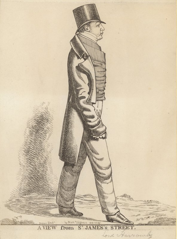 Lord Harrowby av Richard Dighton