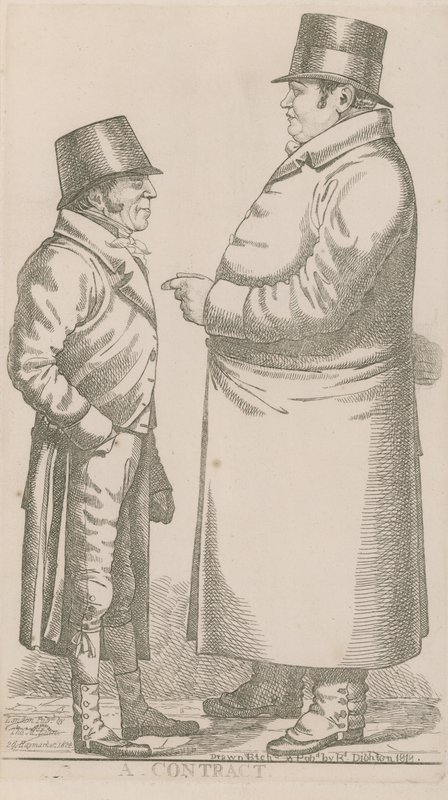 Mr Damington og Mr Tremloe, en kontrakt av Richard Dighton