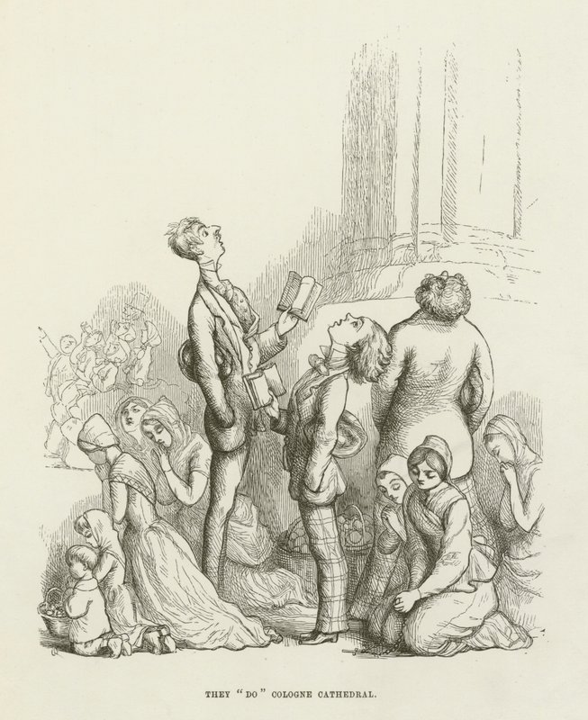 De gjør Kölnerdomen av Richard Doyle