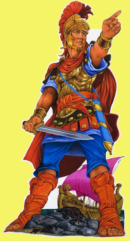 Romersk centurion, fra «Det var en gang» av Richard Hook