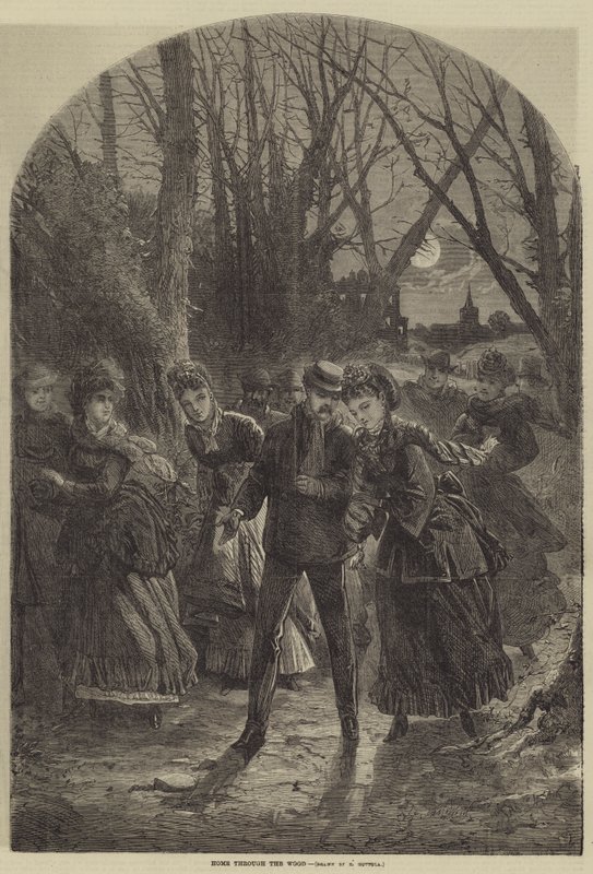 Hjem gjennom skogen av Richard Huttula