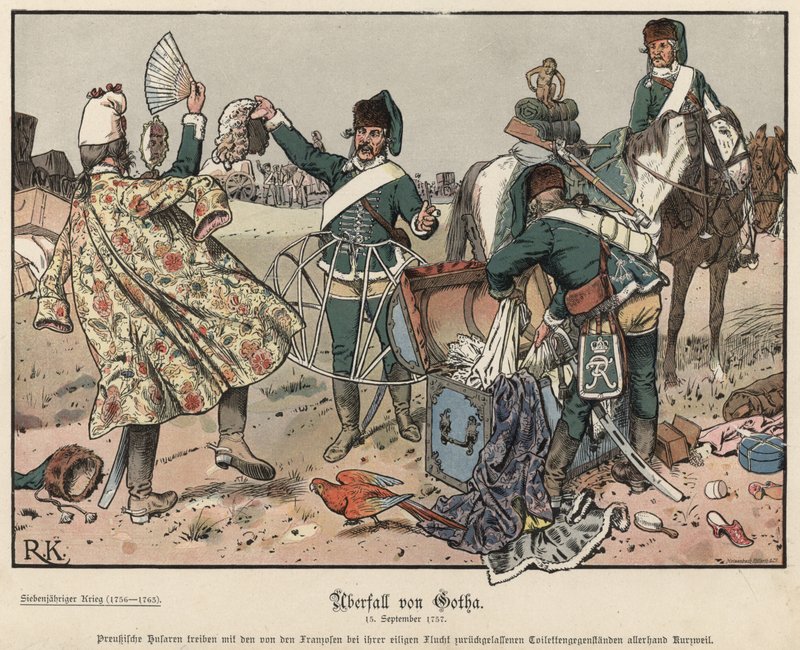 Raid på Gotha av Richard Knoetel